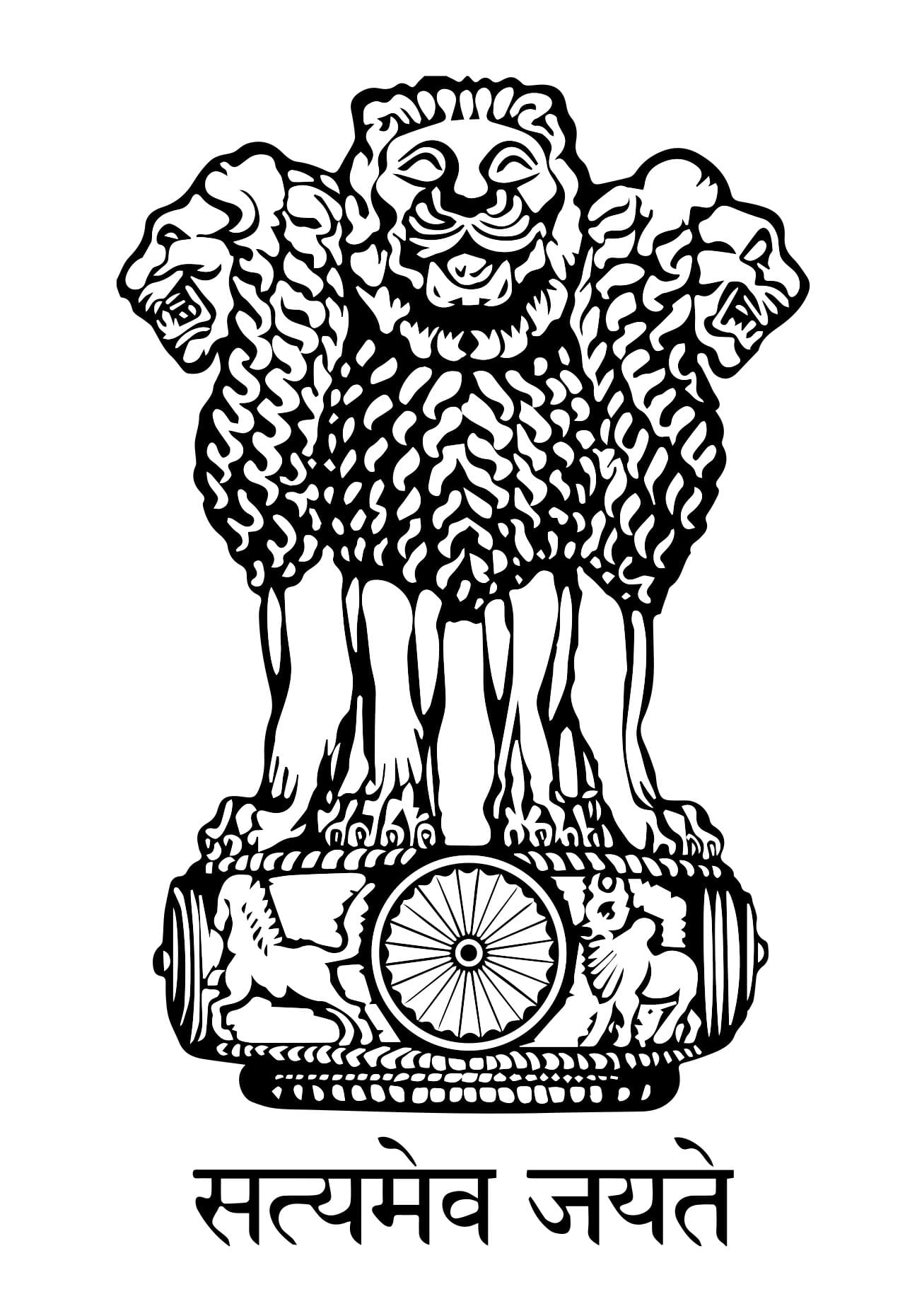 National Emblem of India.